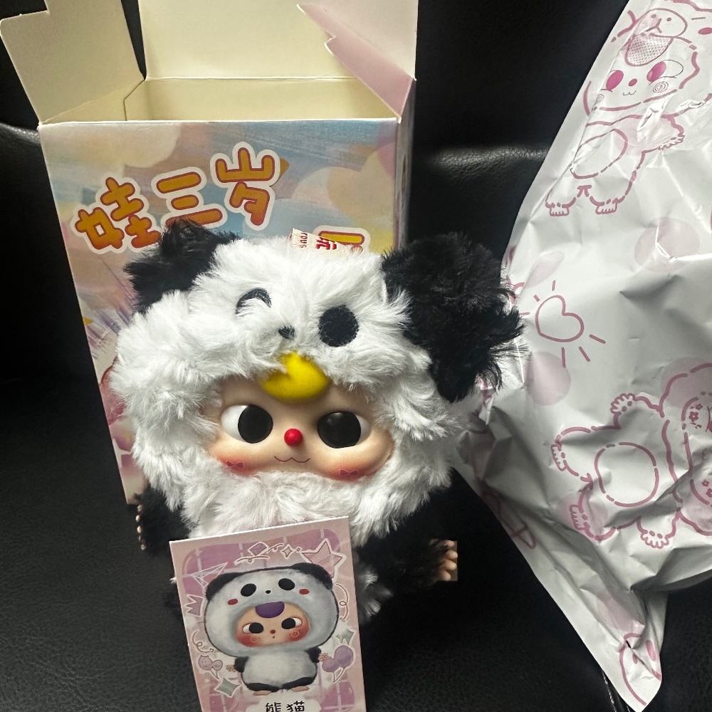 Nommi Sweetheart Baby 3 Labubble Baby Panda